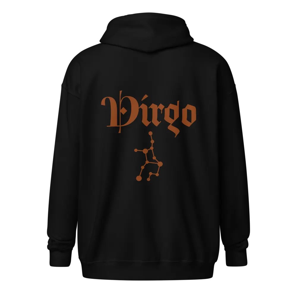 Virgo Line Profile Zip Hoodie product image (2)