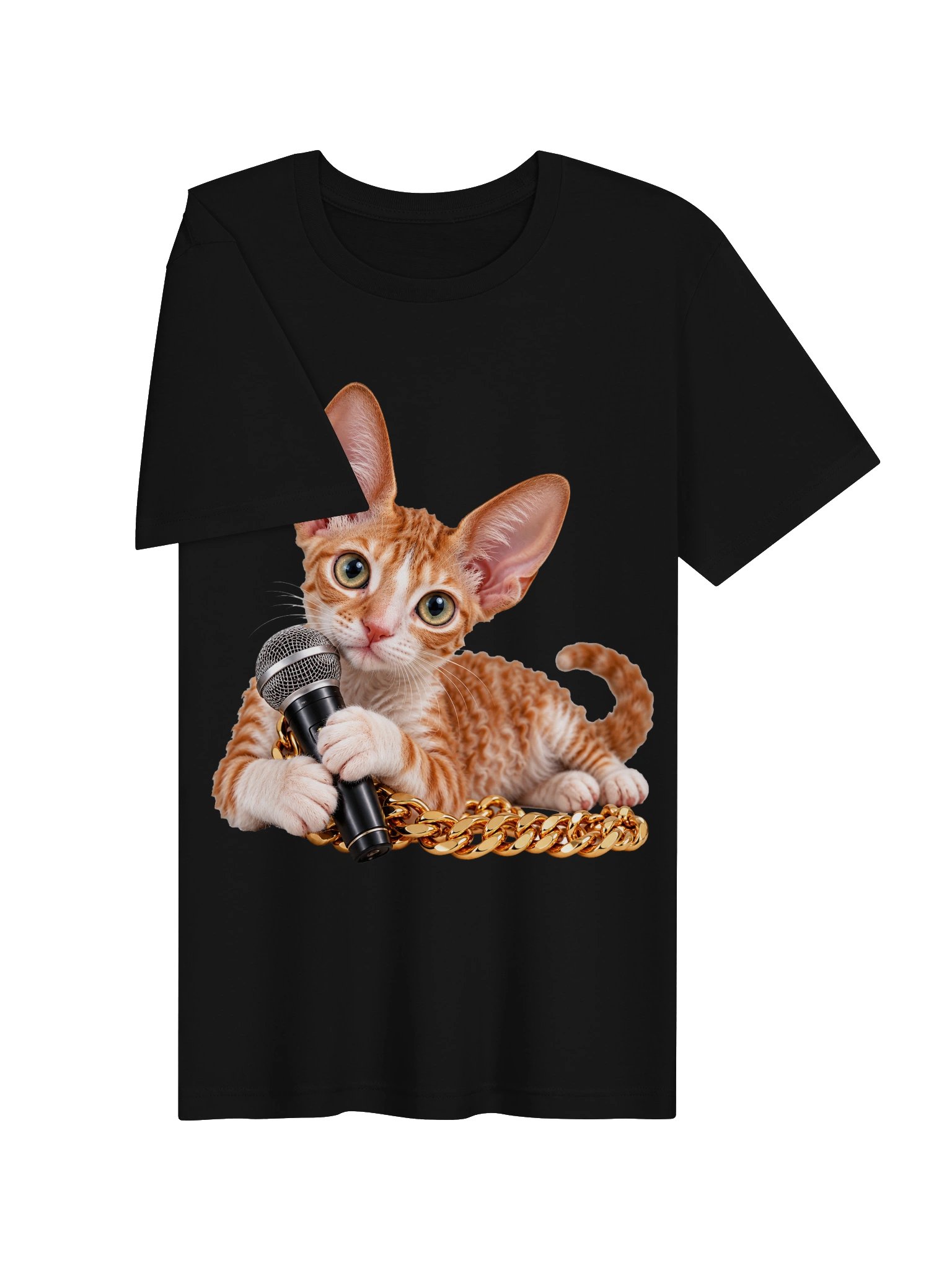 Hip Hop Cornish Rex Kitten – 11 Color Unisex Tee product image (26)