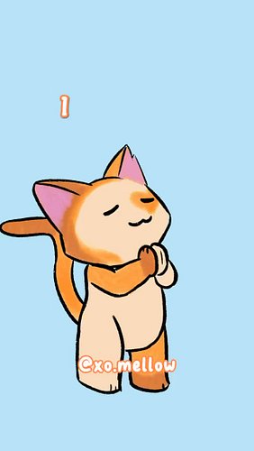 Who else panics efficiently? 🙋🏻‍♀️🤪

🔈: @thevibewithky 

#Xomellow #artofmatsu #kawaiicat #catillustration #catinfluencer #pr...