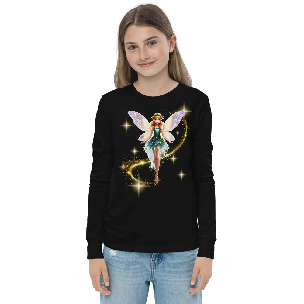 Enchanted Fairy Youth Long Sleeve T-Shirt Bella+Canvas (Kids Unisex) product image (1)