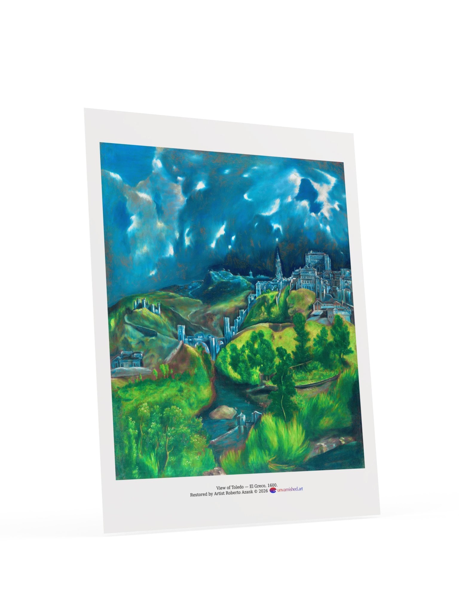 View of Toledo — Medium Poster product image (4)