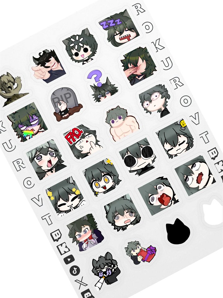 Cut Sticker Emotes product image (1)