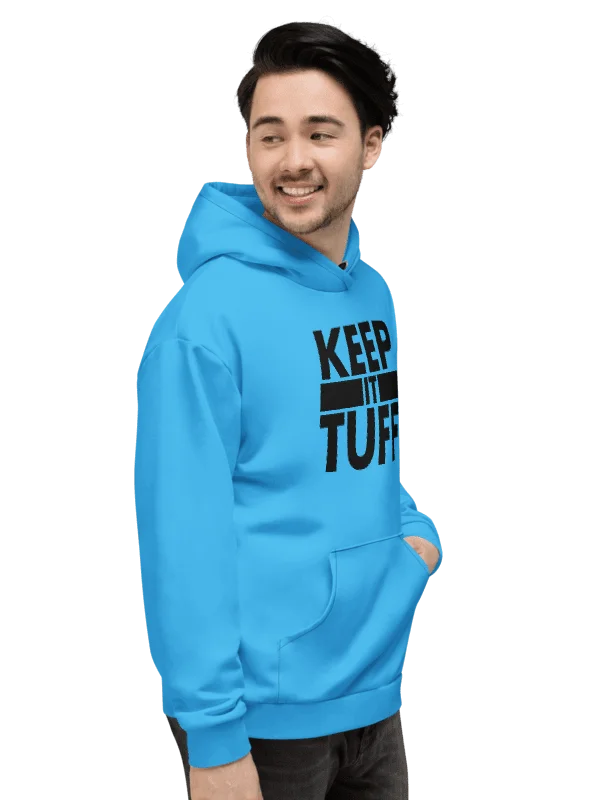 "Keep It Tuff" Signature Blue Base Hoodie product image (6)