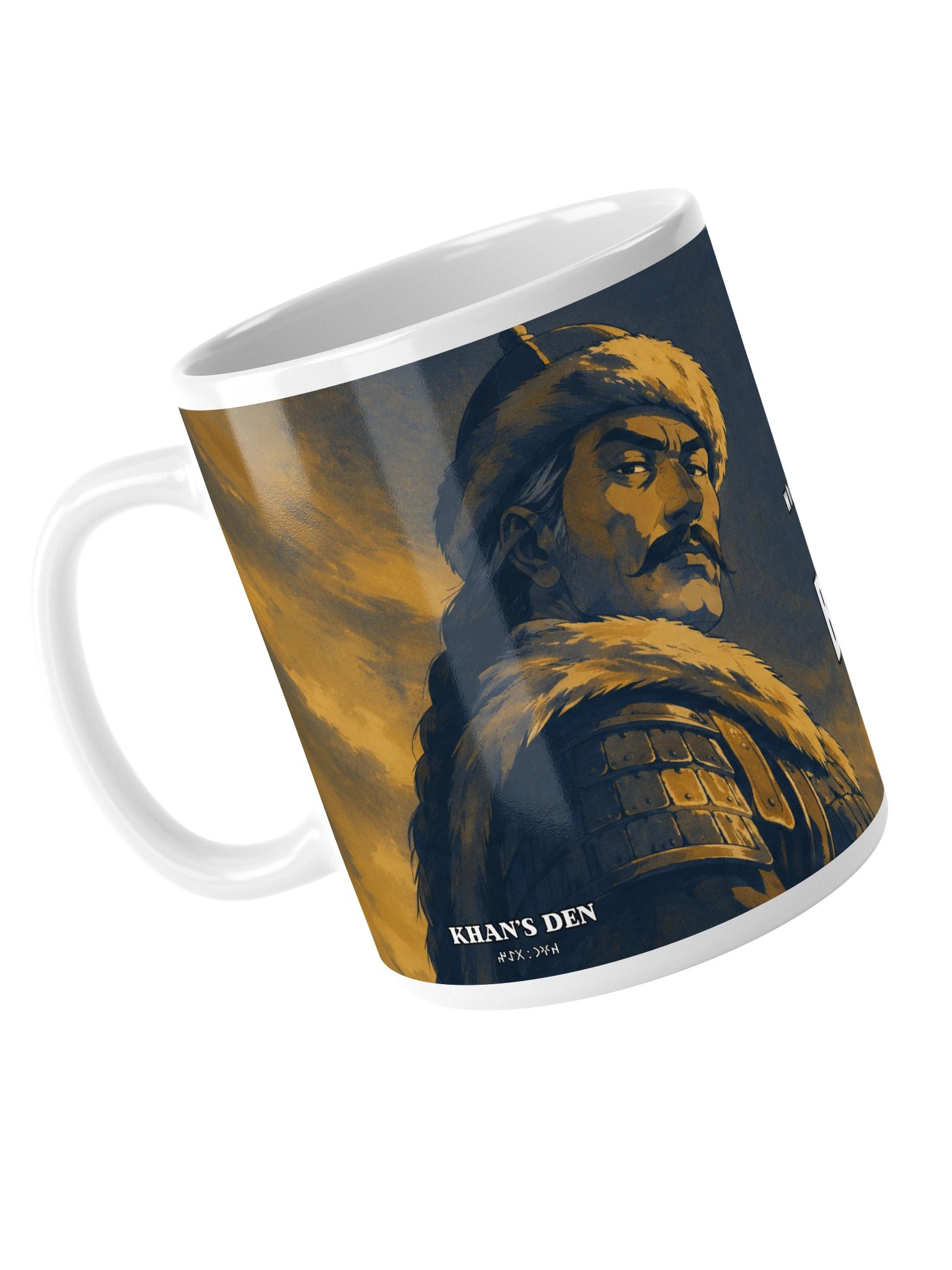 Bilge Khan "O, Türk! Mug | Retro Anime Style product image (13)