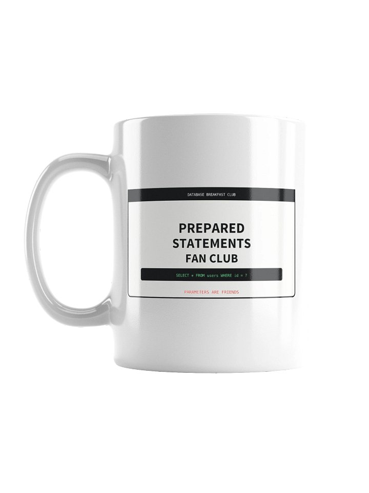 Prepared Statements Fan Club Mug product image (1)
