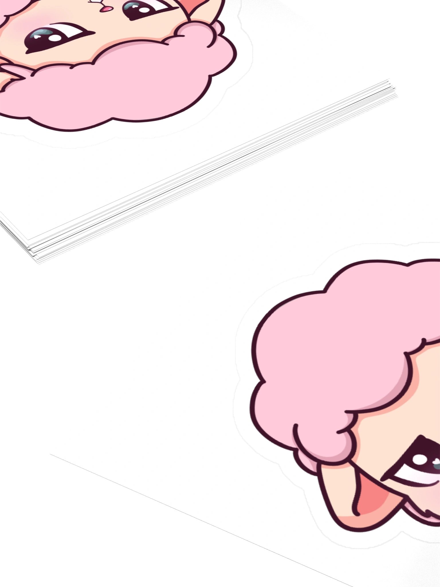 Side eye sheep sticker product image (11)