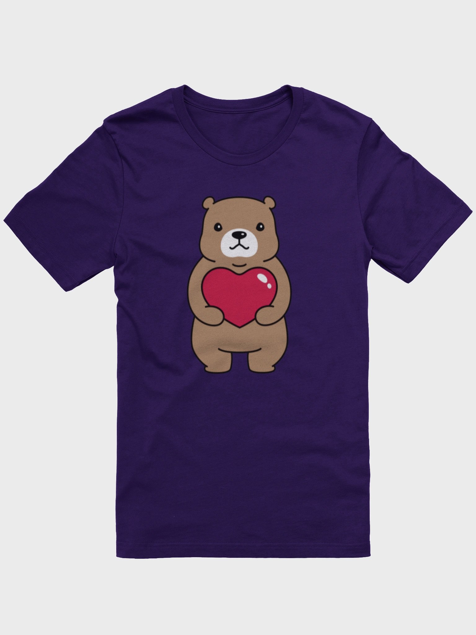 bear holding a heart T-shirt 👕 product image (1)