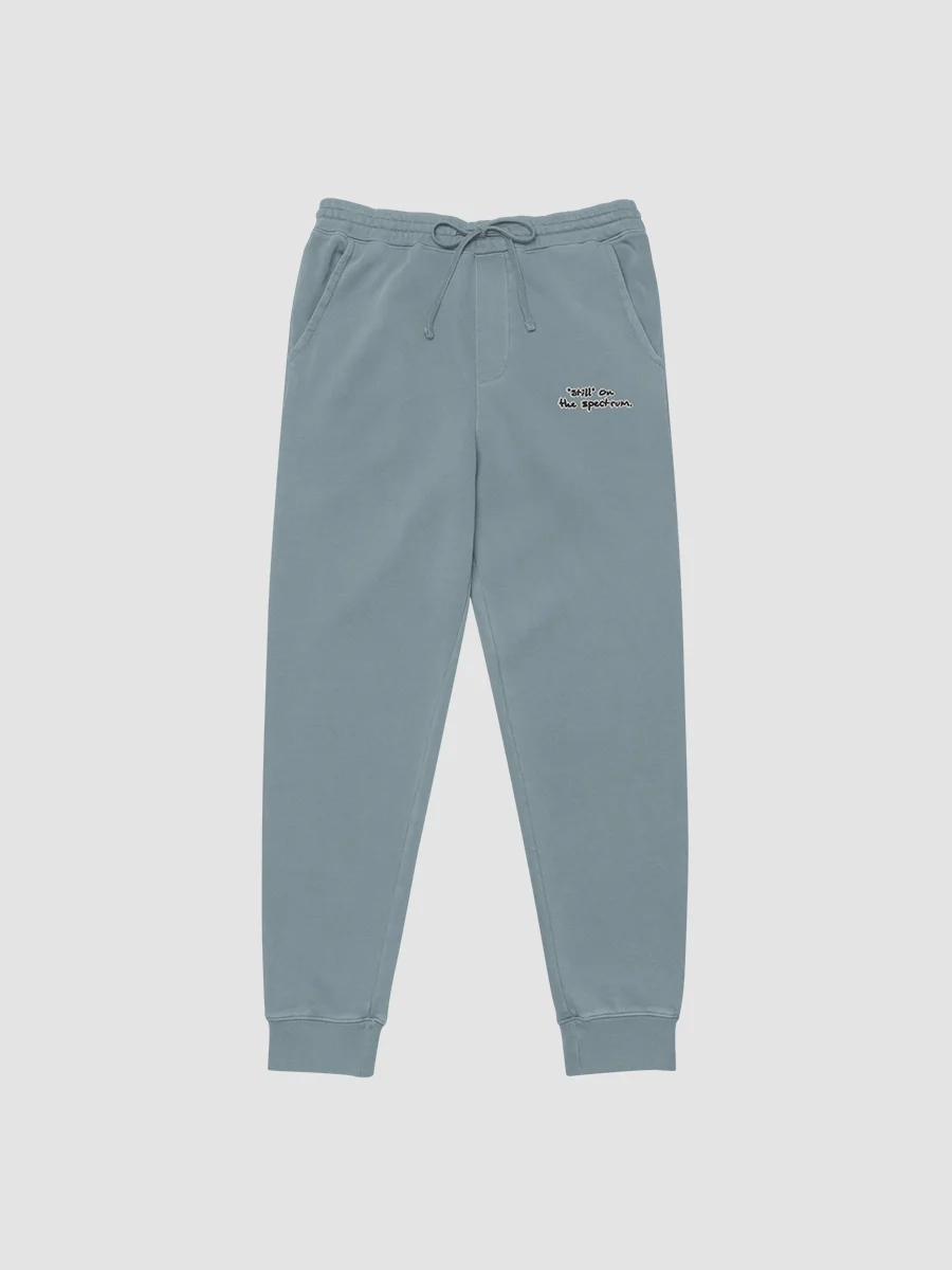 *still* on the spectrum embroidered pigment sweatpants (bubble design) product image (2)
