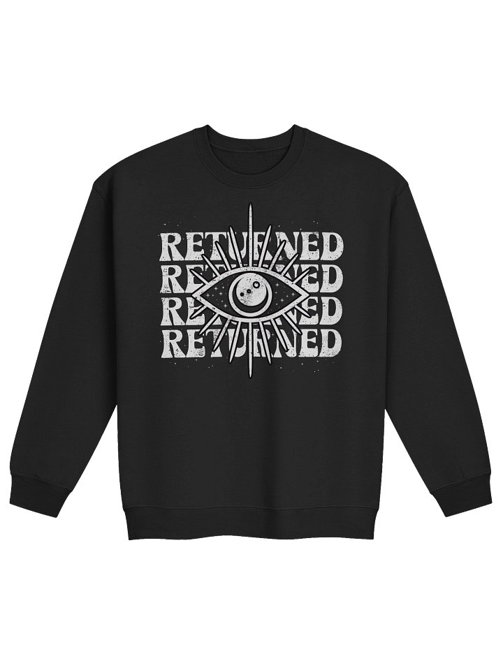 Eye Returned Cozy Sweatshirt | The Returned Collection | Oversized Spiritual Pullover product image (2)