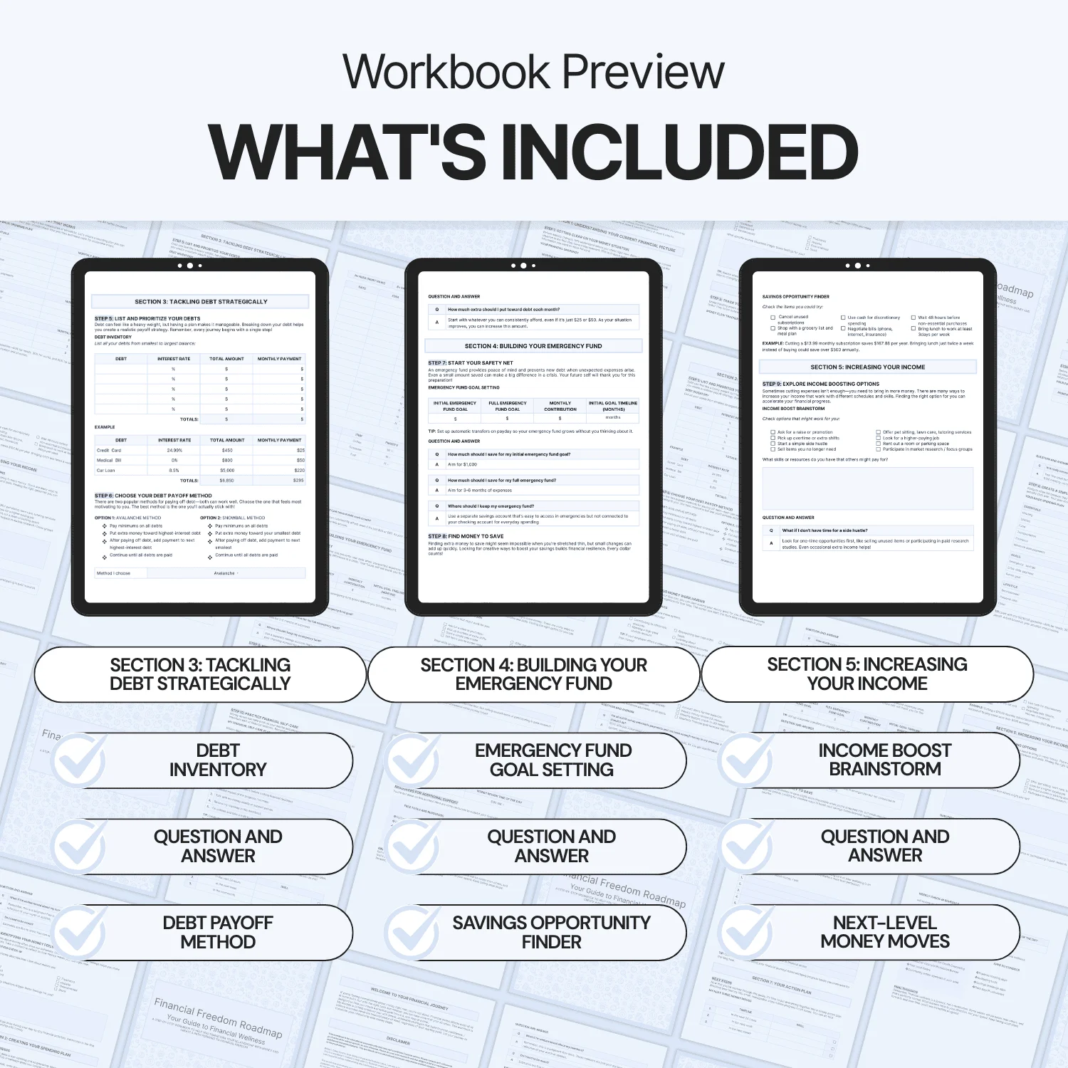 Financial Freedom Roadmap - Google Docs product image (6)