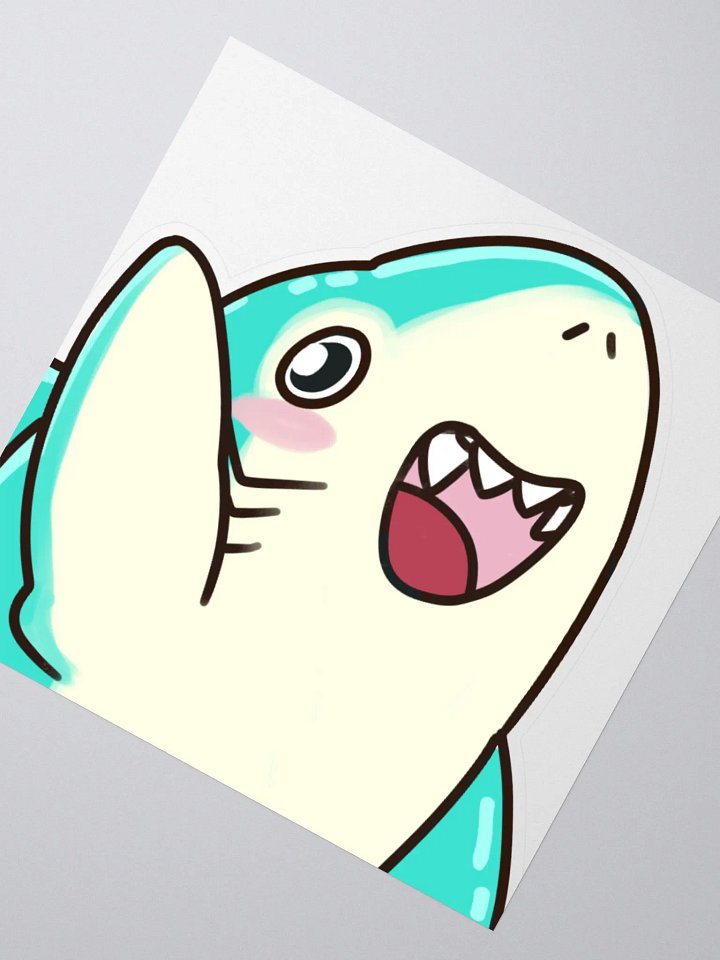 Shark Wave Sticker product image (4)