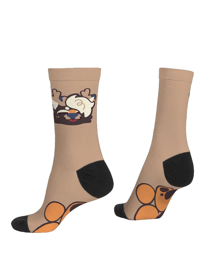 reindeer puppy socks product image (1)