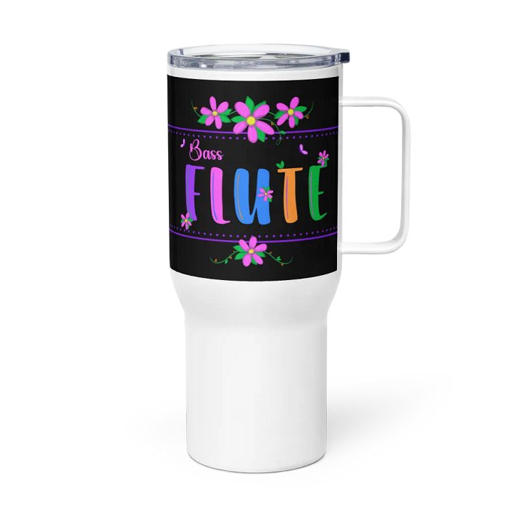 Floral Flute Travel Mug - Bass product image (1)