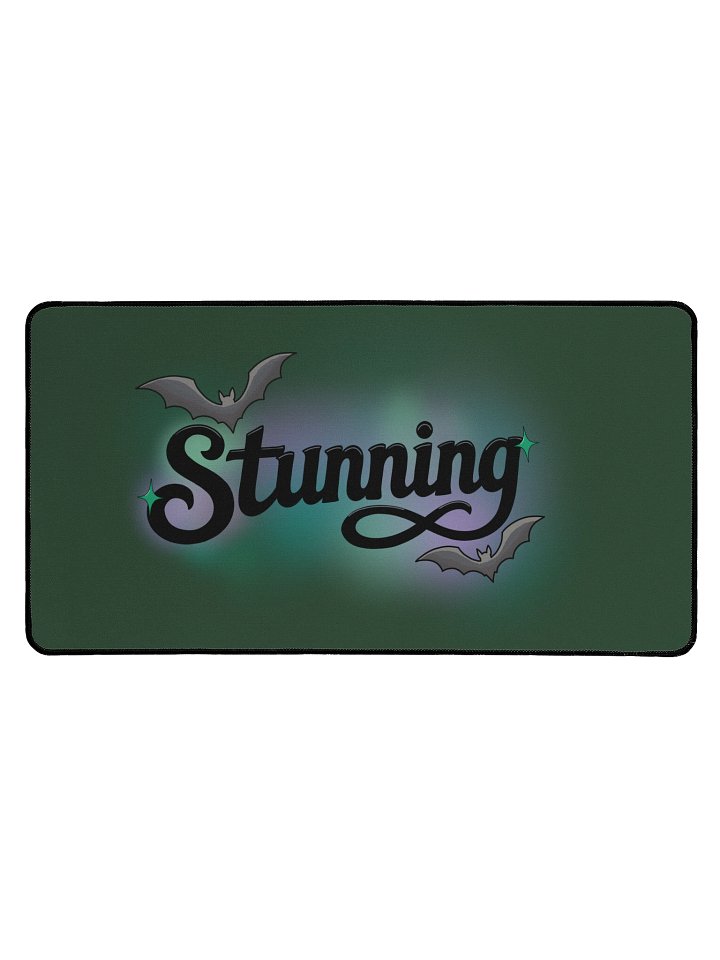 Stunning - Black Desk Mat - Forest product image (1)