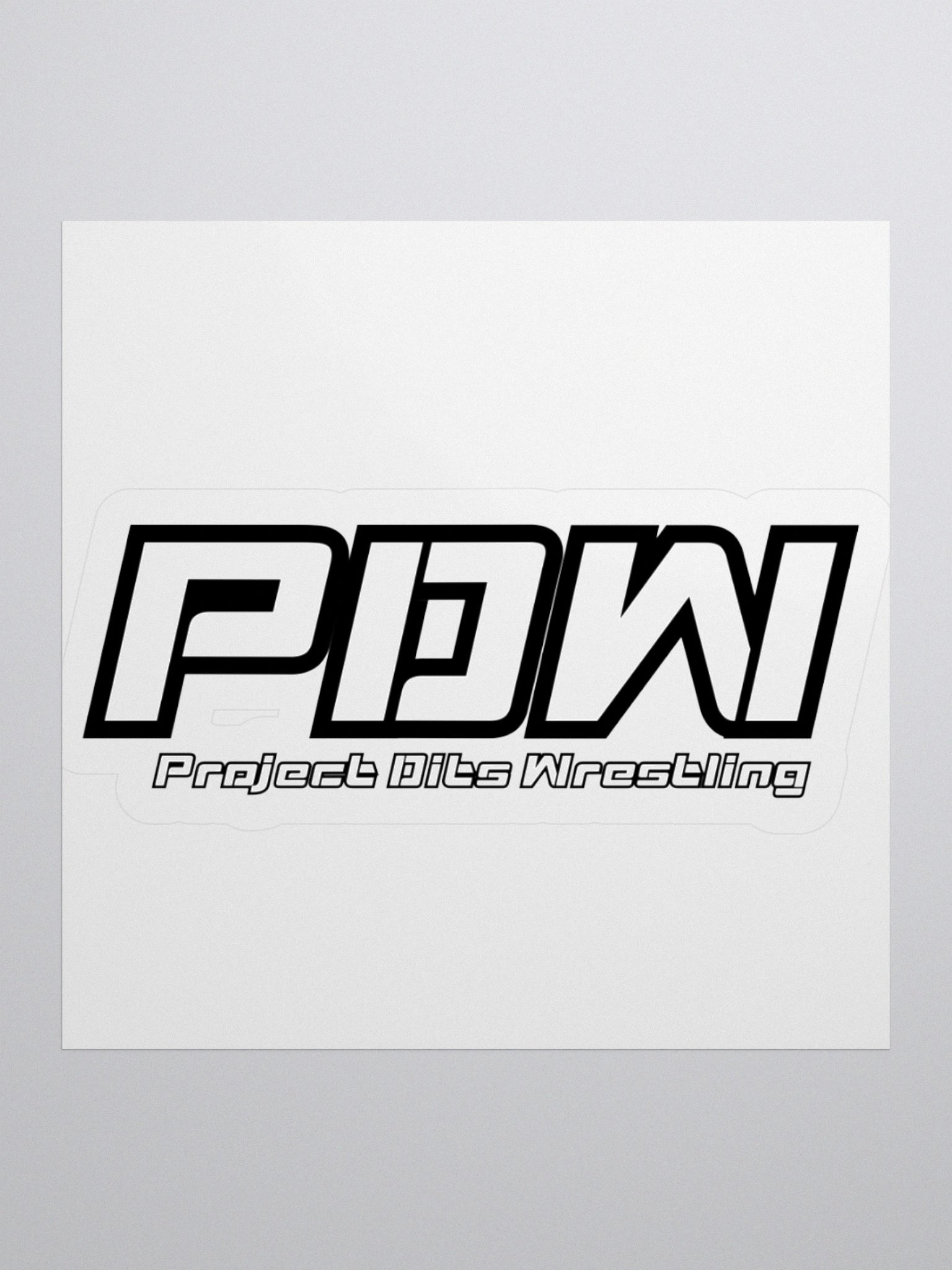 Project Dits Wrestling Logo Sticker product image (2)