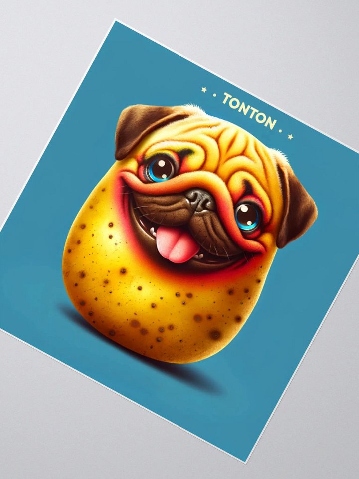 Idaho Pugtato Sticker product image (2)