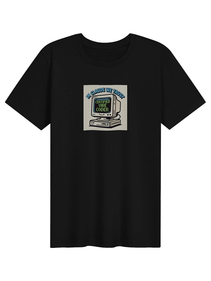 Certified Vibe Coder Tee product image (1)