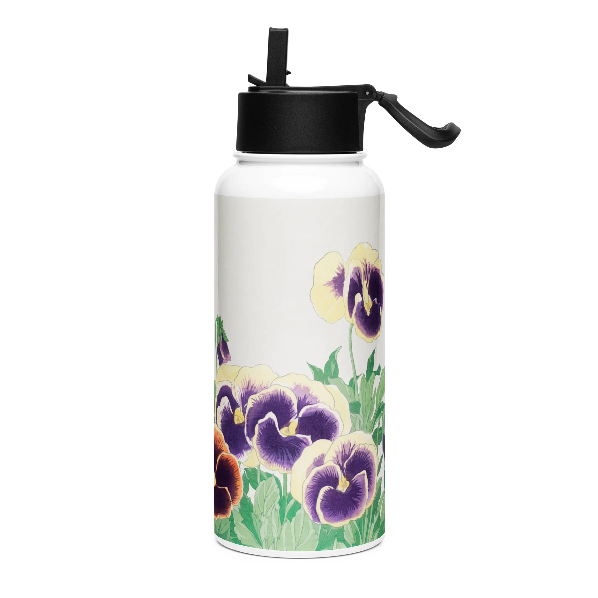 Pansy. 32oz. Stainless Steel Water Bottle product image (3)