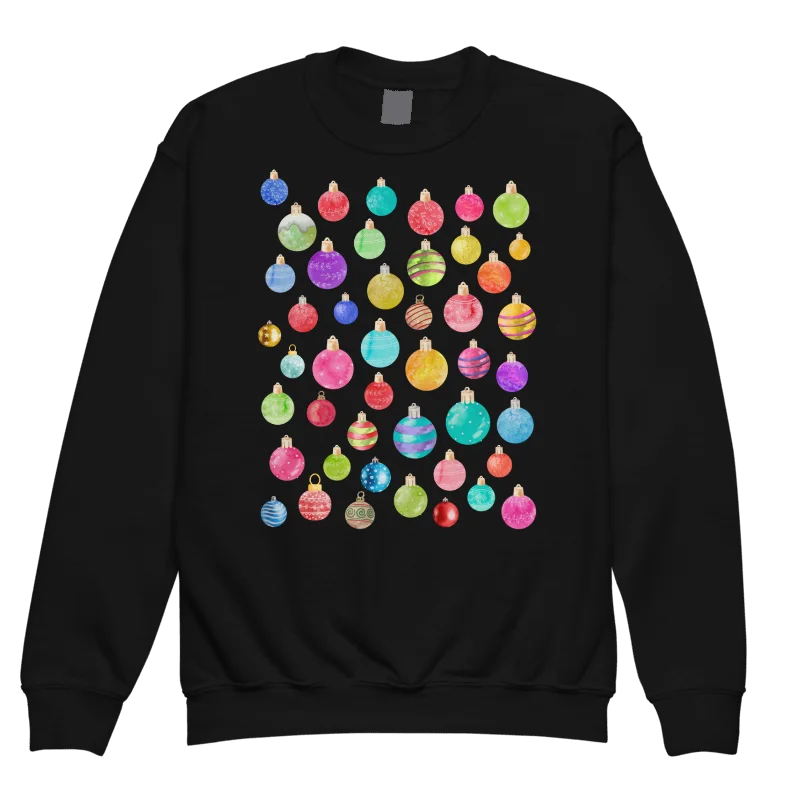 Christmas Ornament Youth Crewneck Sweatshirt product image (5)
