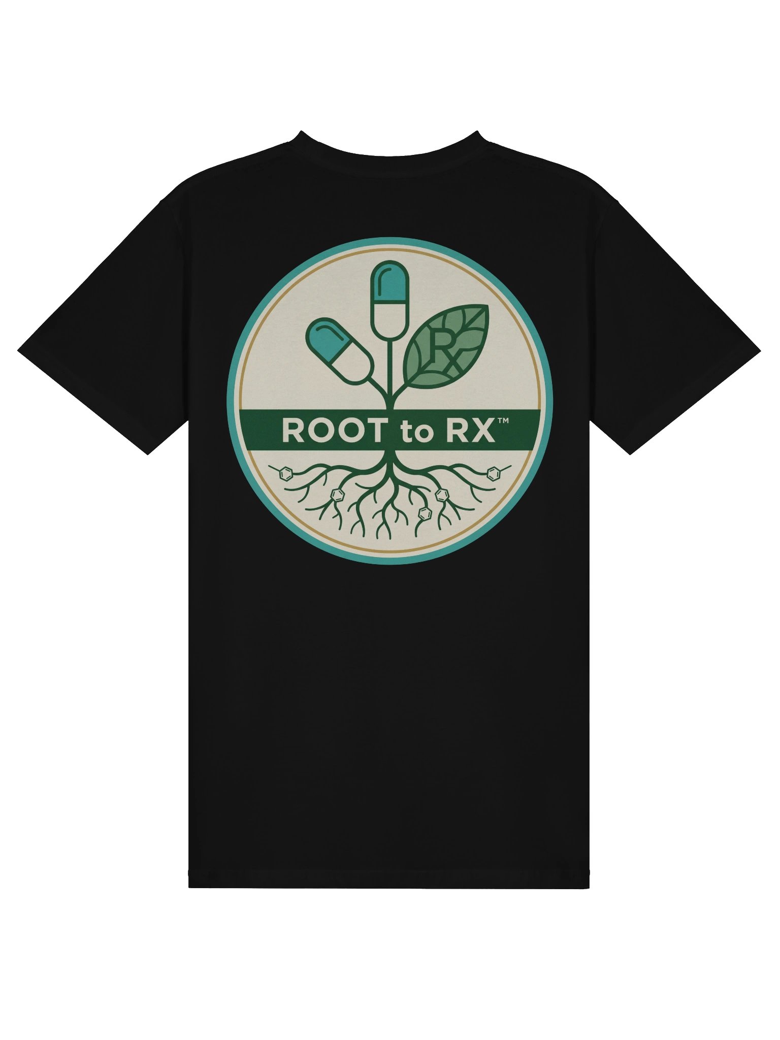 Root to Rx Logo Tee (Black) product image (2)
