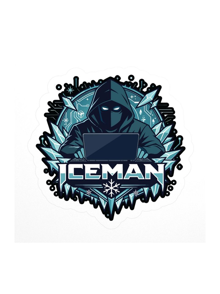 ICEMAN Hooded Laptop Sticker product image (3)
