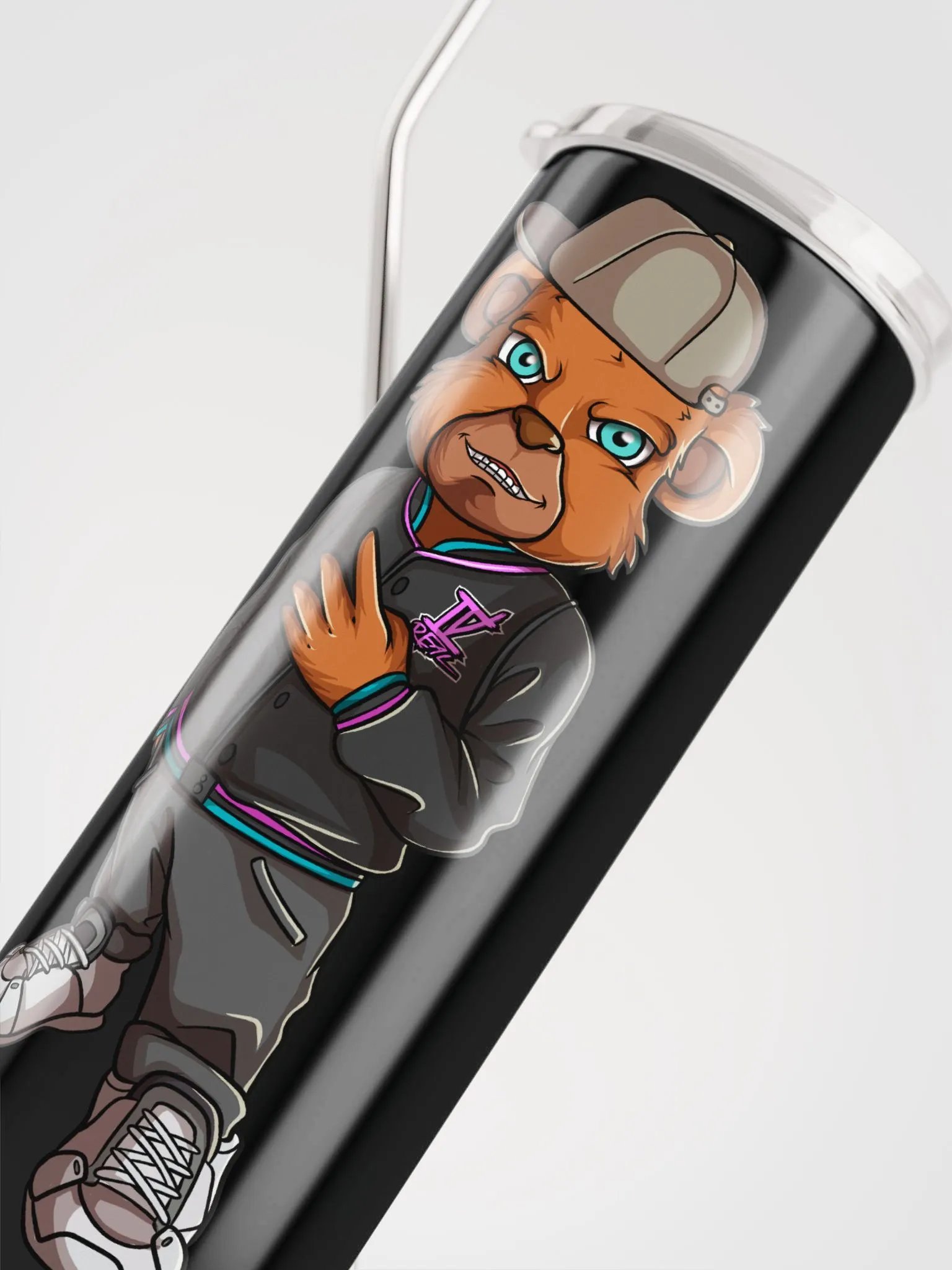 Standing Bear Stainless Steel Tumbler product image (10)