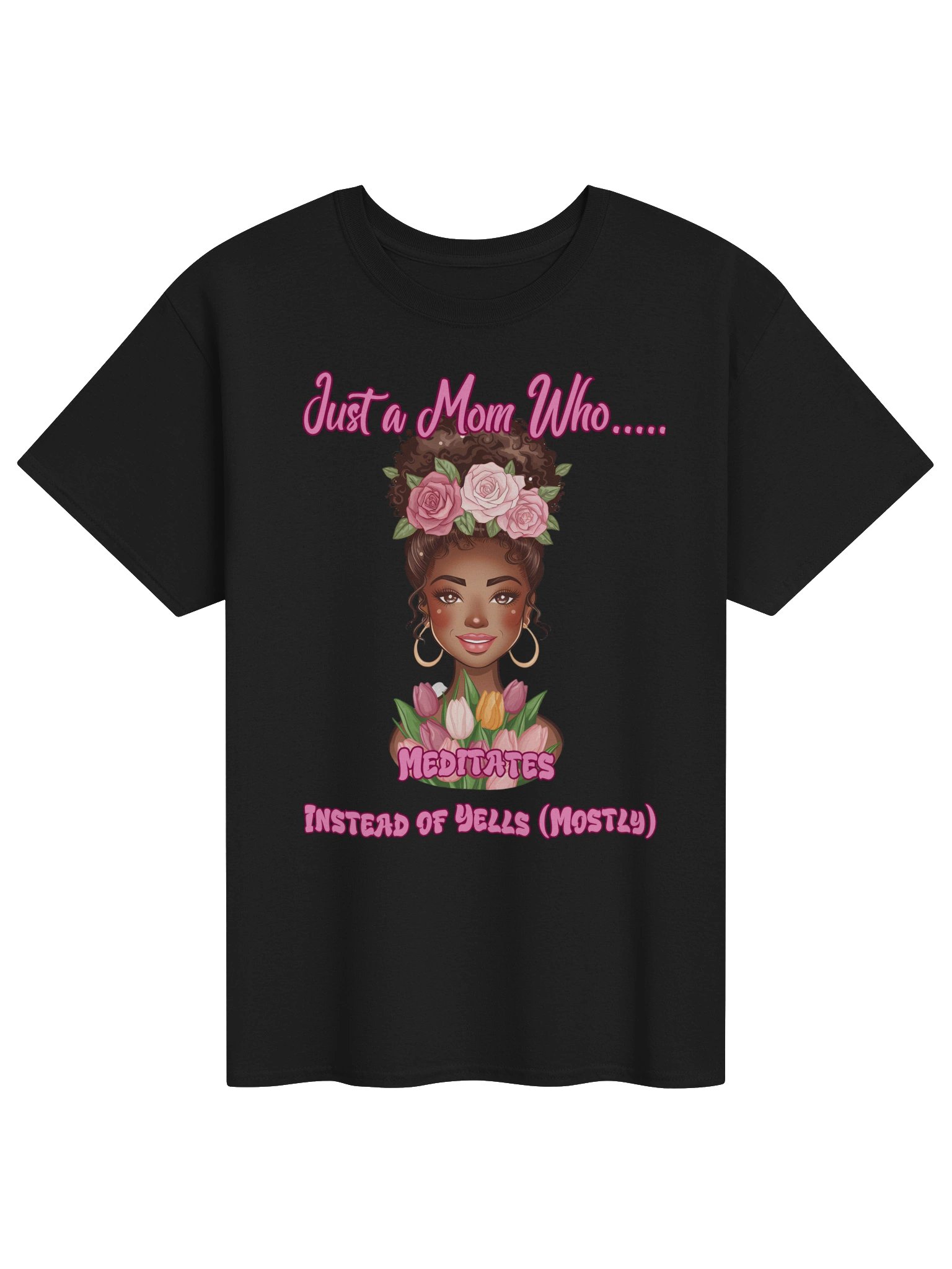 Just a Mom Who Meditates Tee product image (2)
