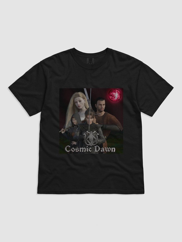 Cosmic Dawn: Elven Warriors Graphic T-Shirt product image (1)