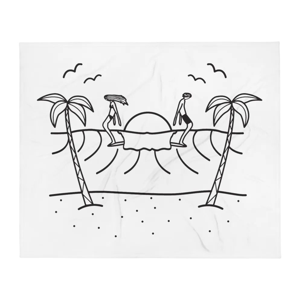 California Dreamin' Throw Towel product image (1)