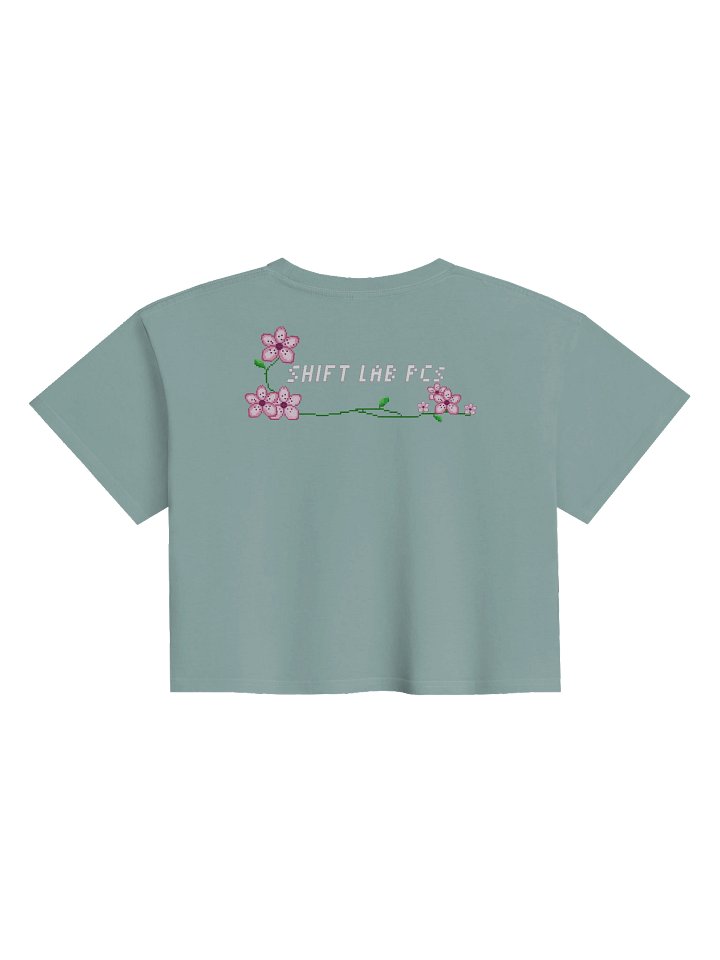 Pixel Blossom Crop Top product image (13)