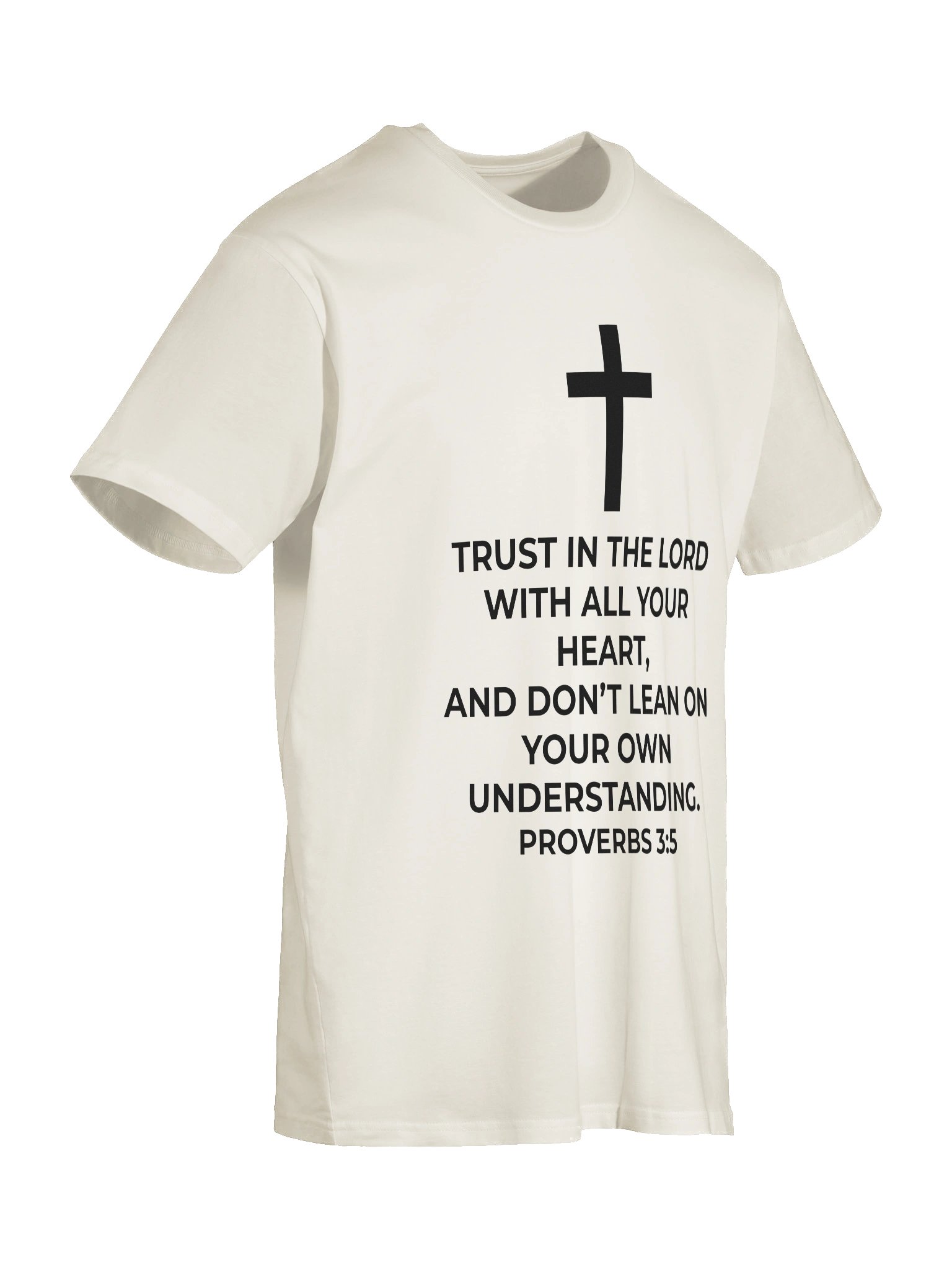Proverbs 3:5 Unisex T-Shirt [Dark] product image (16)