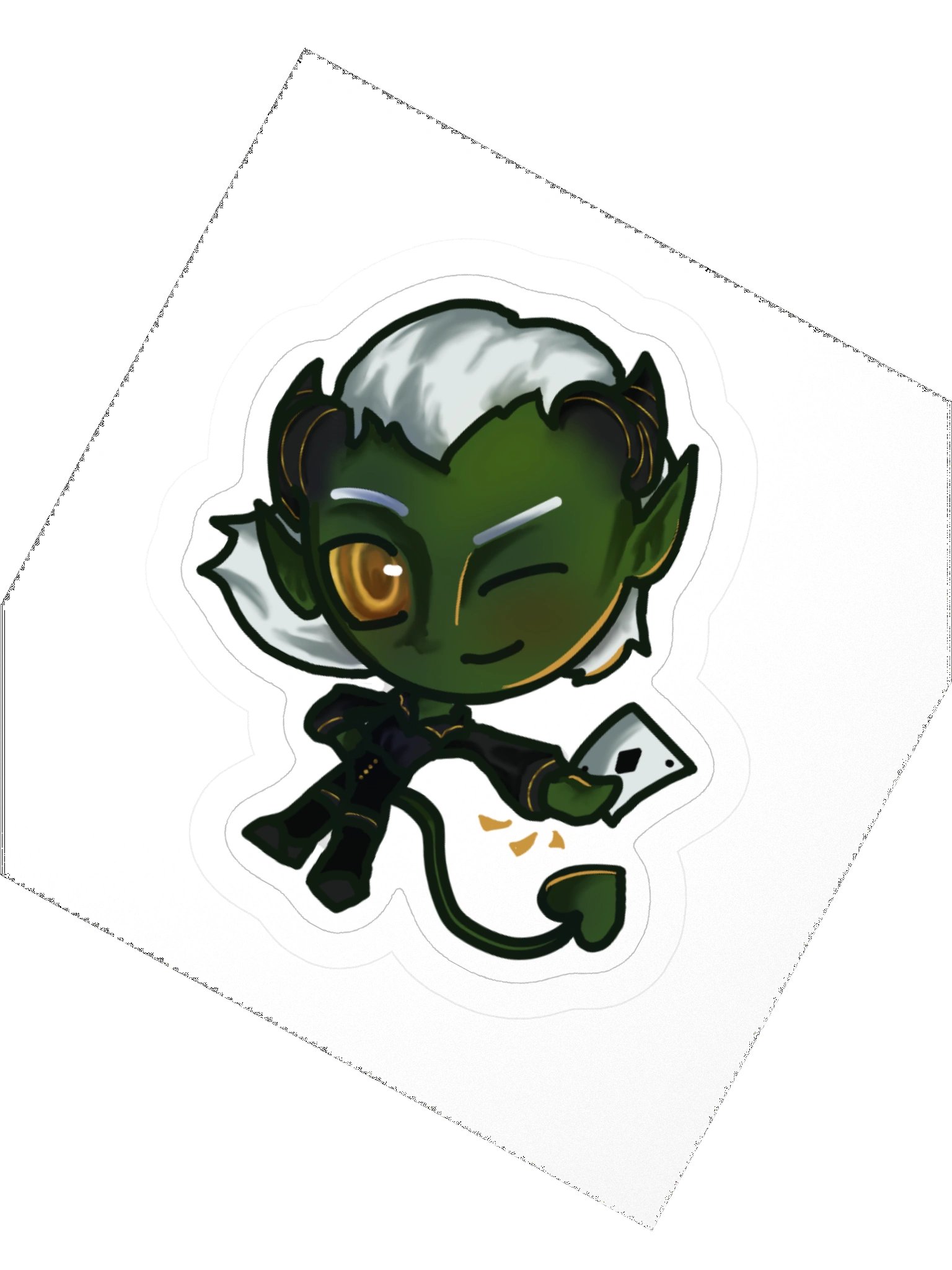 Chibi Guile Sticker product image (2)