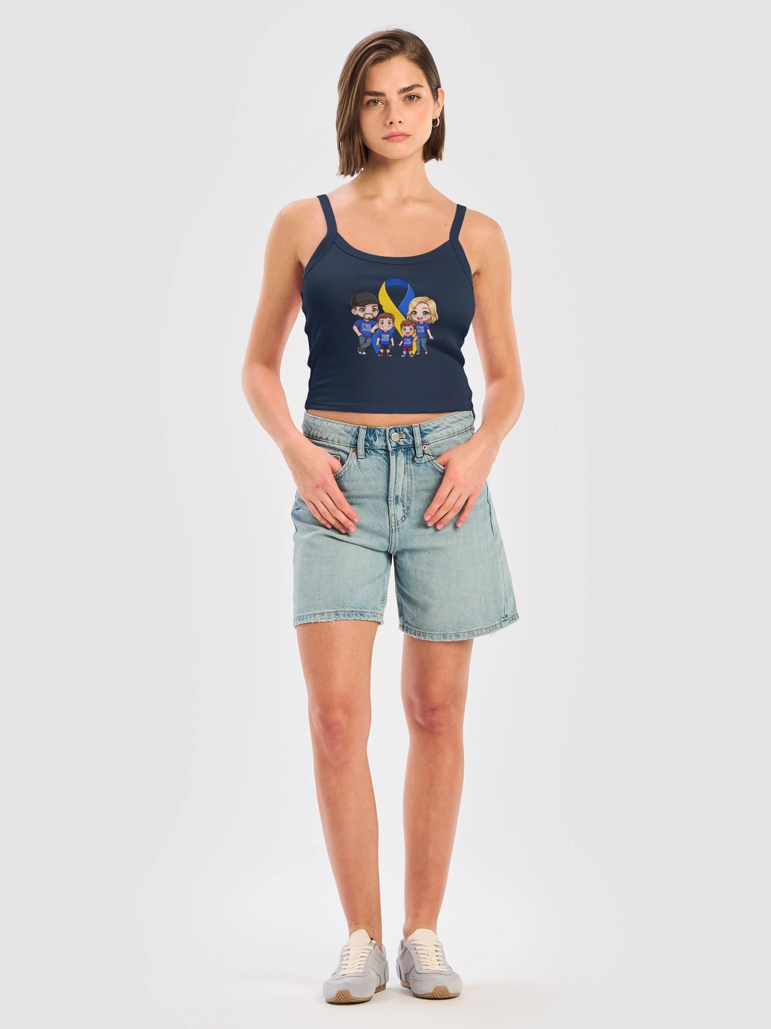 Ham and Liz Gaming Down Syndrome Support Ladies Tank product image (3)