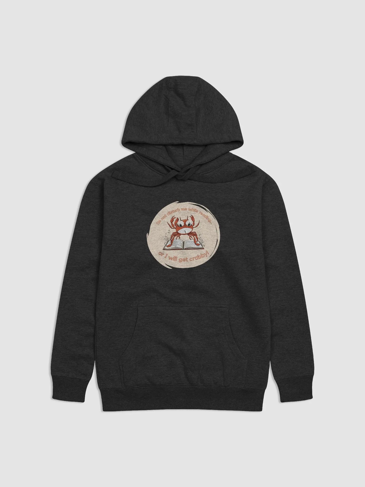 Do Not Disturb Me While Reading Crab Hoodie product image (1)