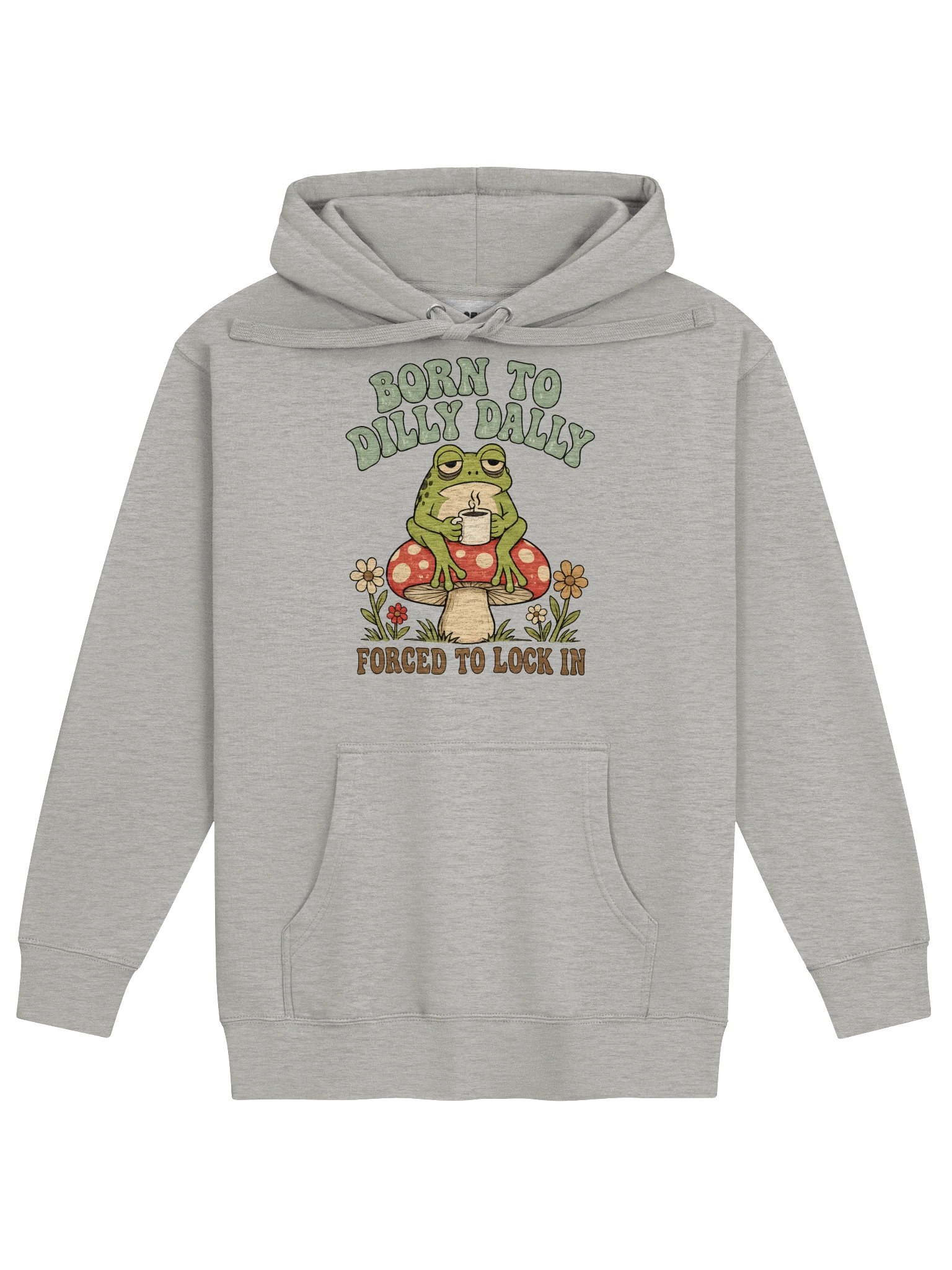 Born To Dilly Dally Frog Hoodie product image (2)