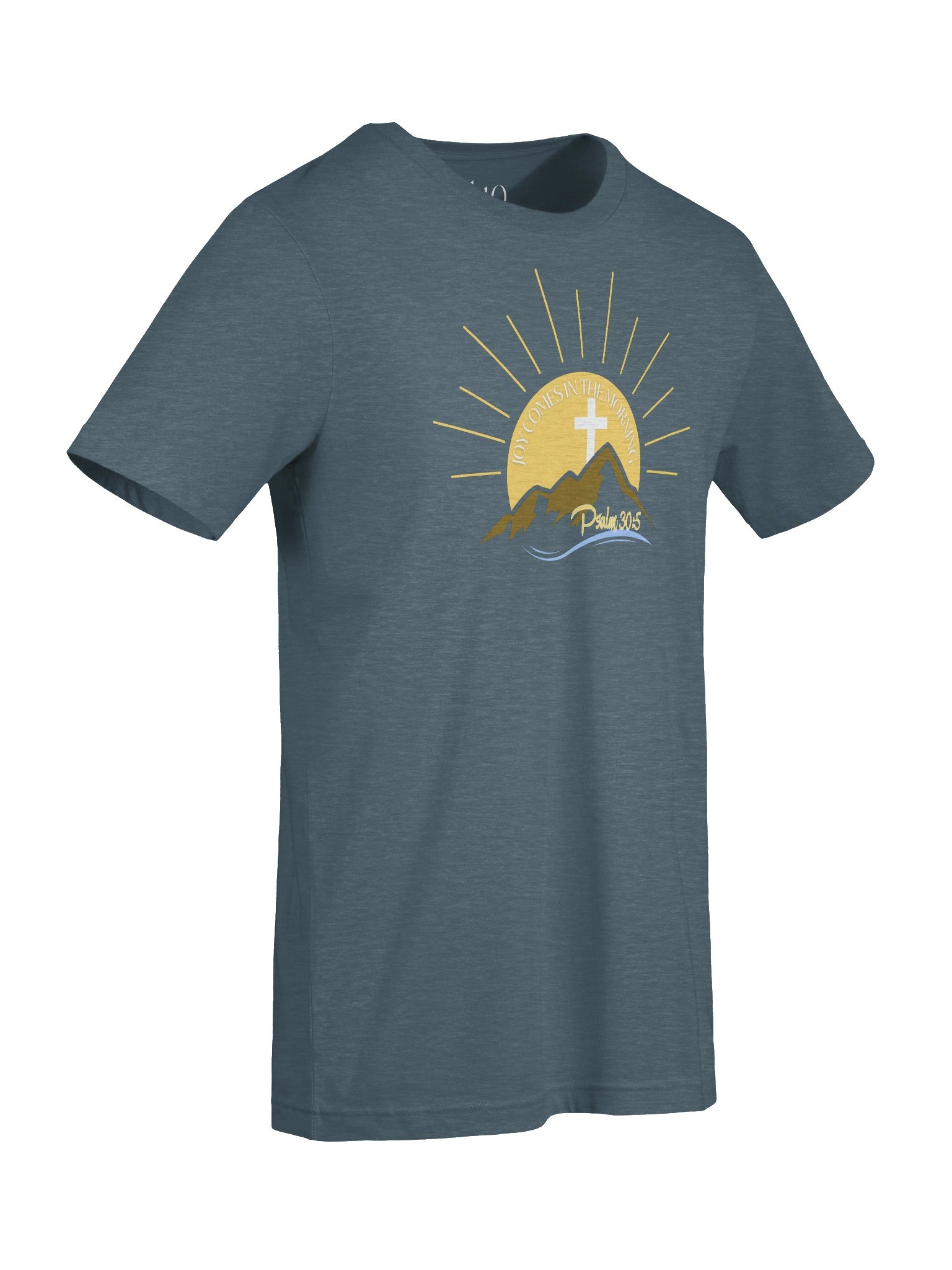 Joy Comes in the Morning Christian Tee product image (74)