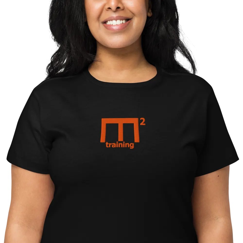 M2 High-Waisted Tee (Embroidered) product image (9)
