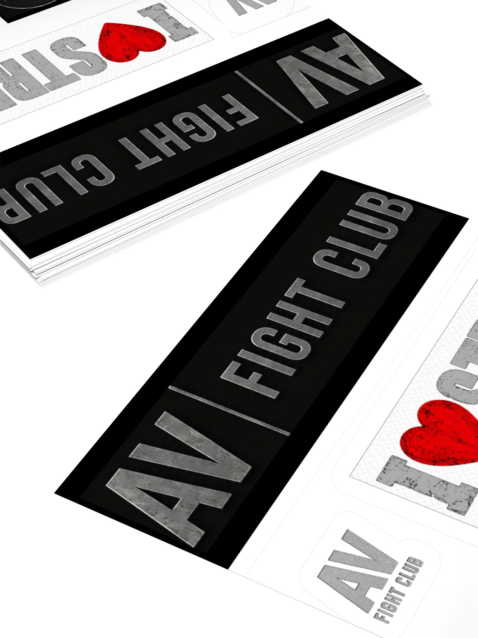 AV FIGHT CLUB LOGO STICKER (Assortment) product image (4)