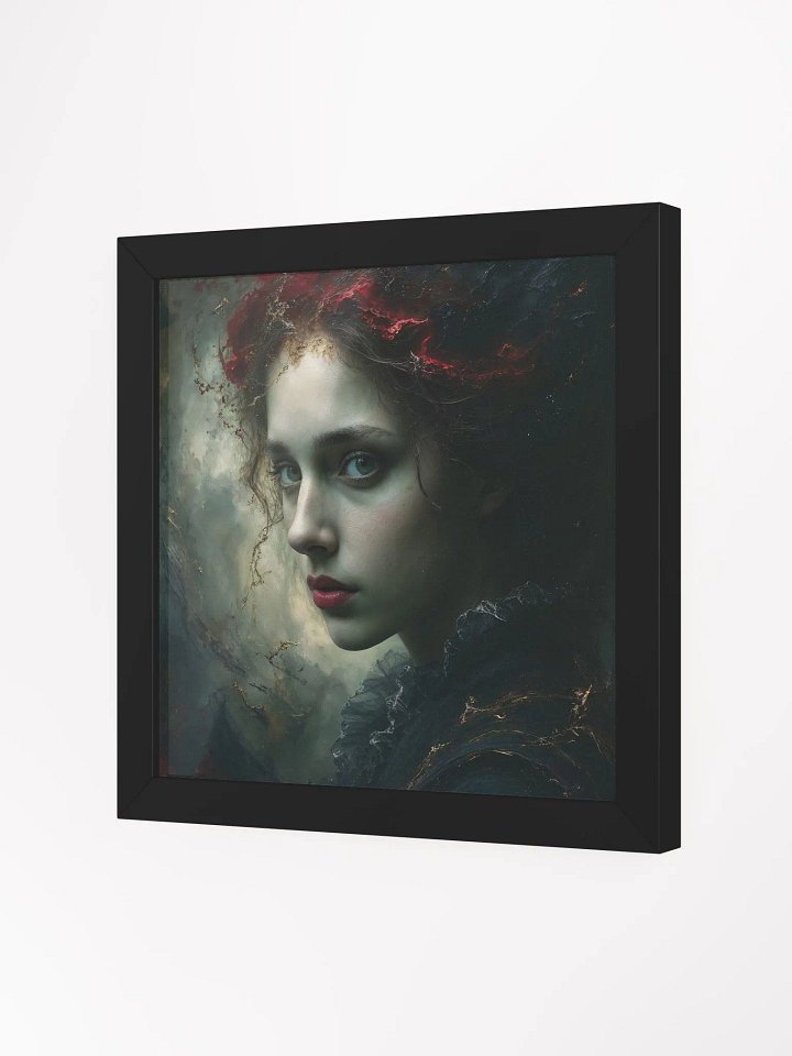 Gothic Muse Portrait Framed Matte Art Print product image (15)