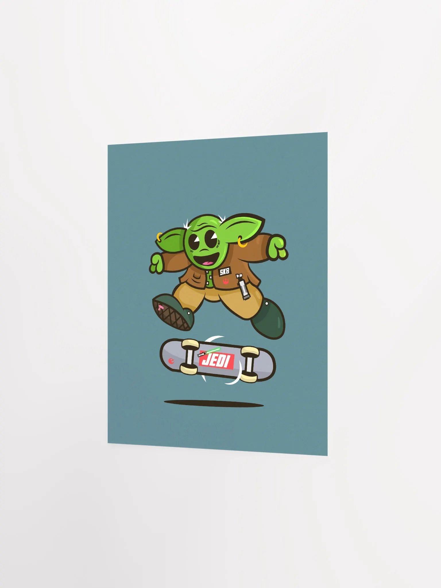 Yo! Duh lets Skate Poster Print product image (8)