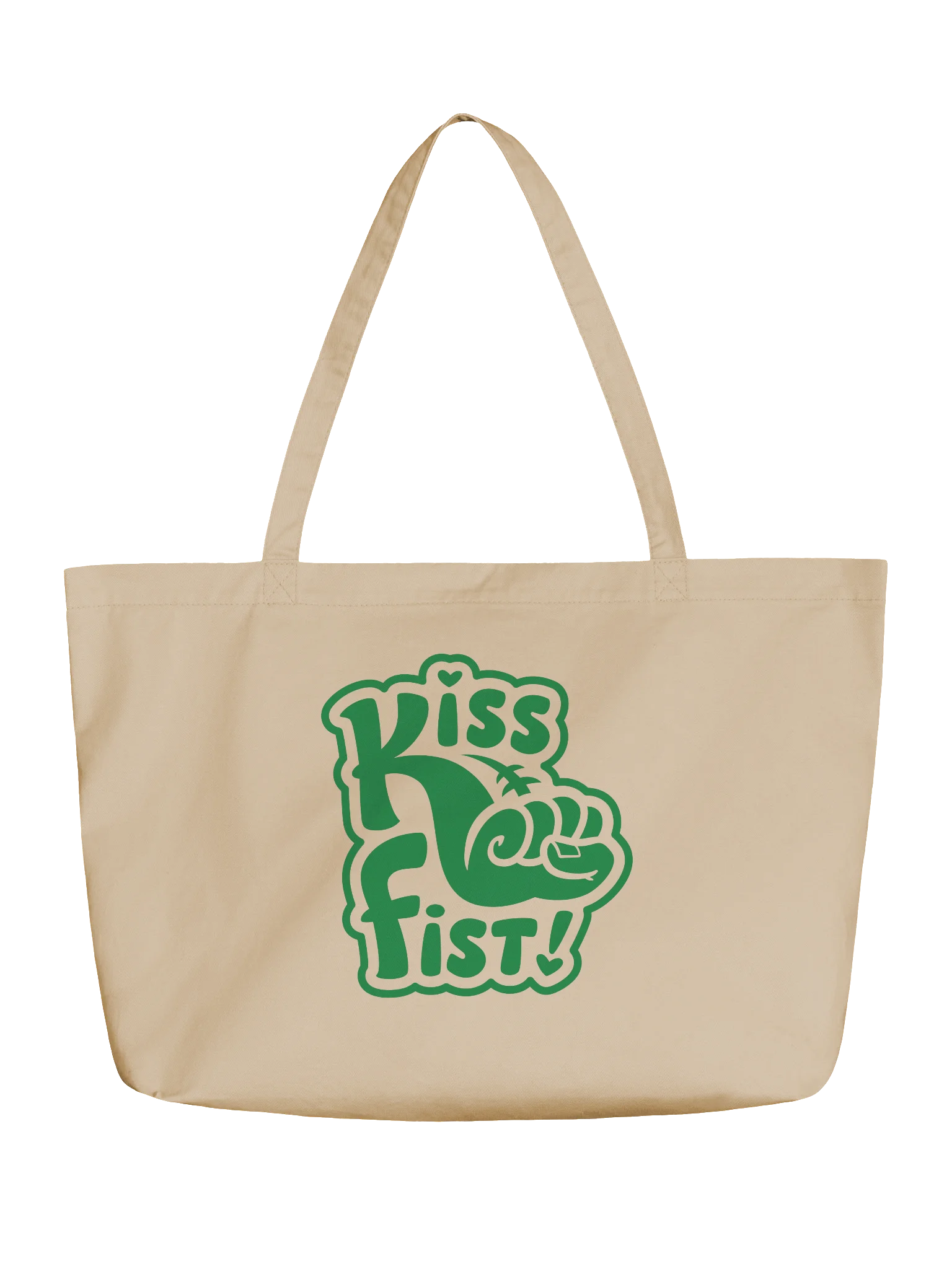 Kiss Fist! Graphic Organic Tote product image (1)