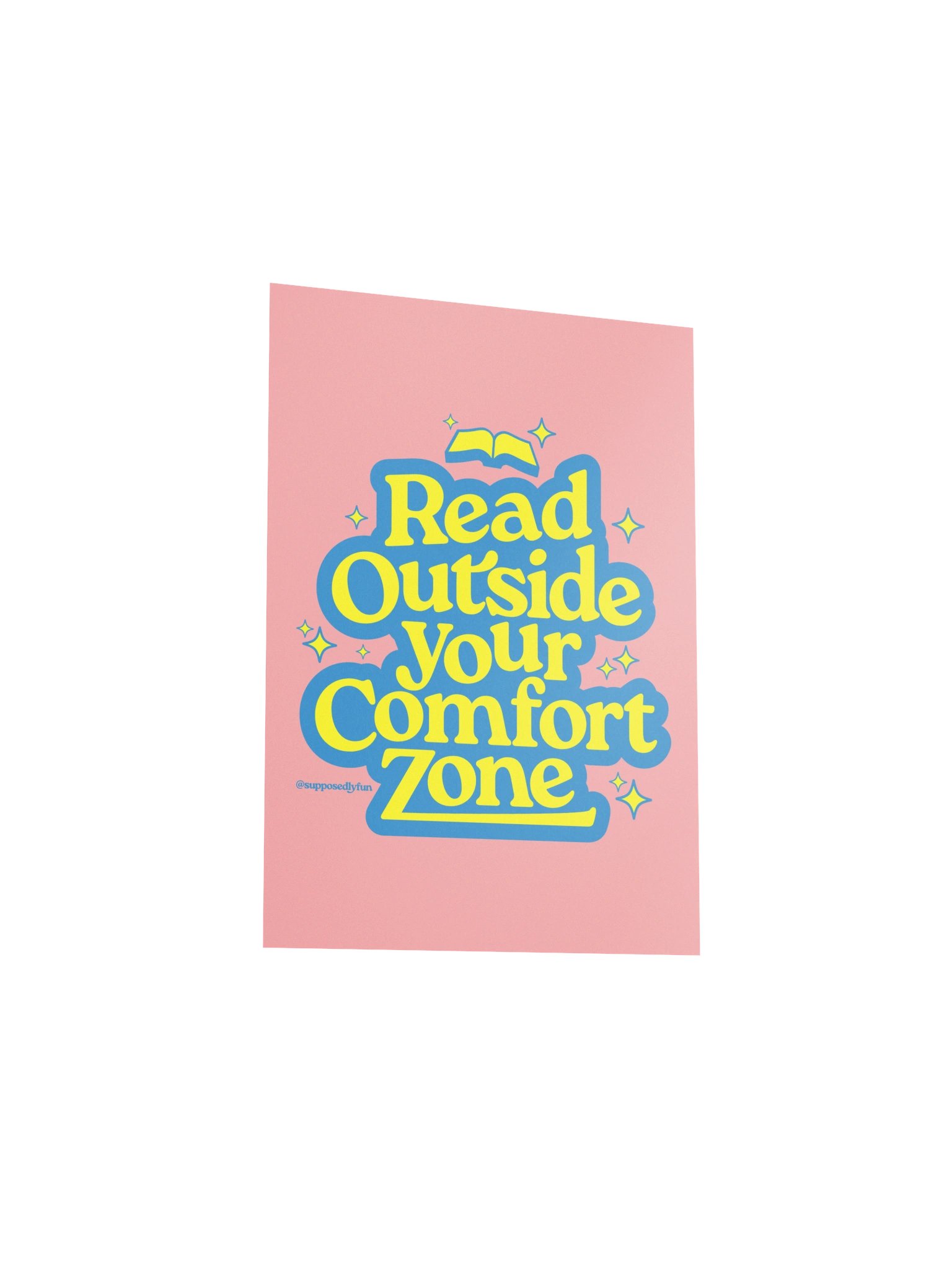 Read Outside Your Comfort Zone Poster product image (5)