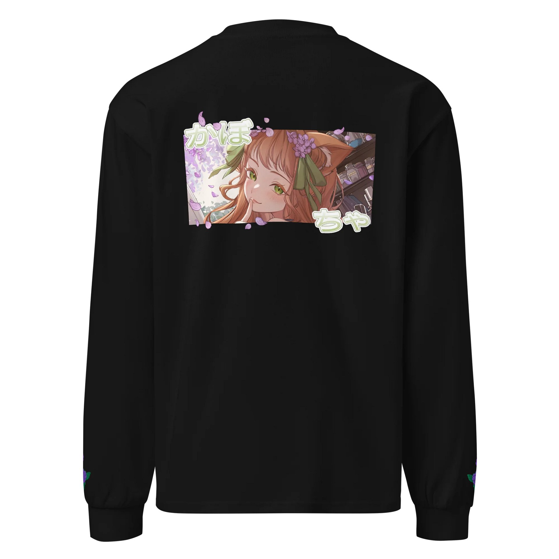 Pumpkin Petty Blossom Embroidered Long Sleeve product image (5)