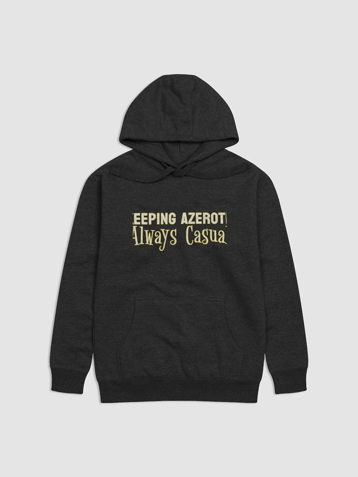 Keeping Azeroth ALWAYS Casual Premium Unisex Hoodie - Gold product image (3)