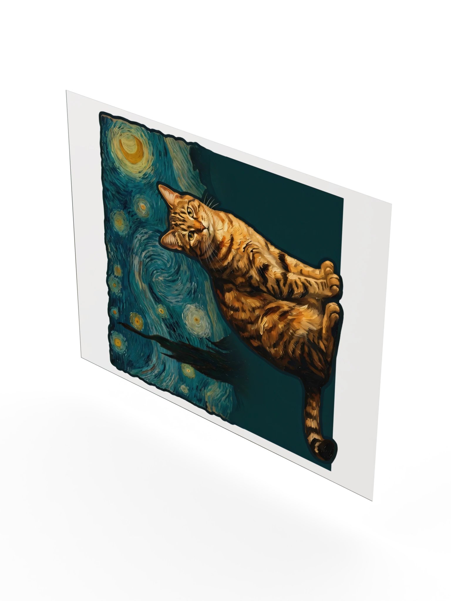 Starry Night Tabby Poster product image (22)