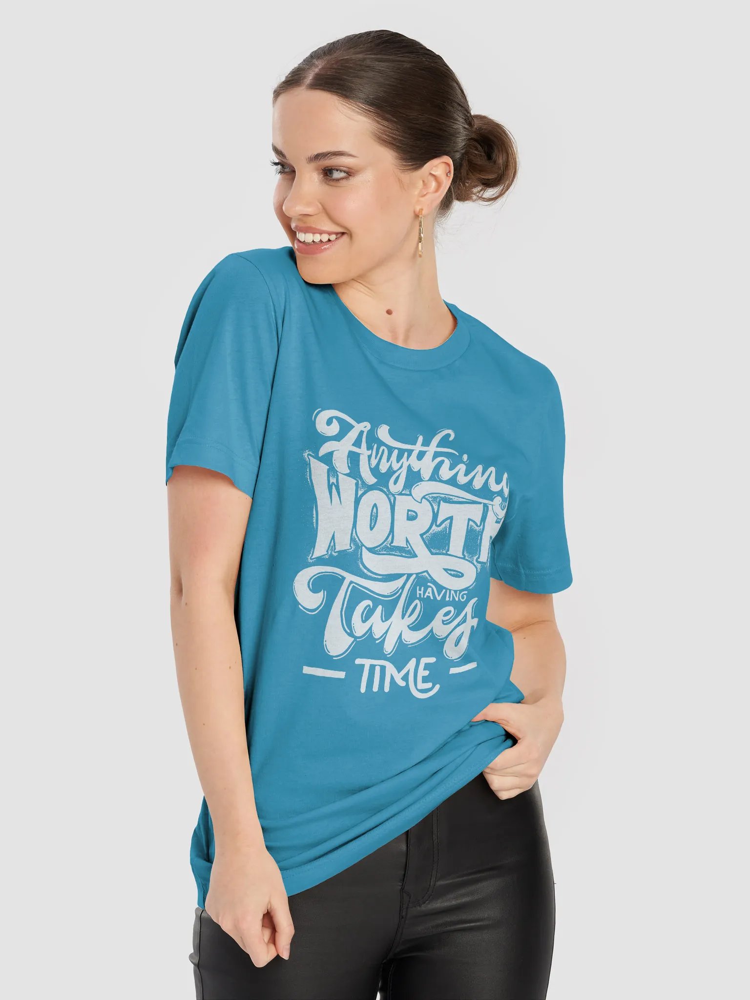 Anything Worth It Soft T-Shirt product image (8)