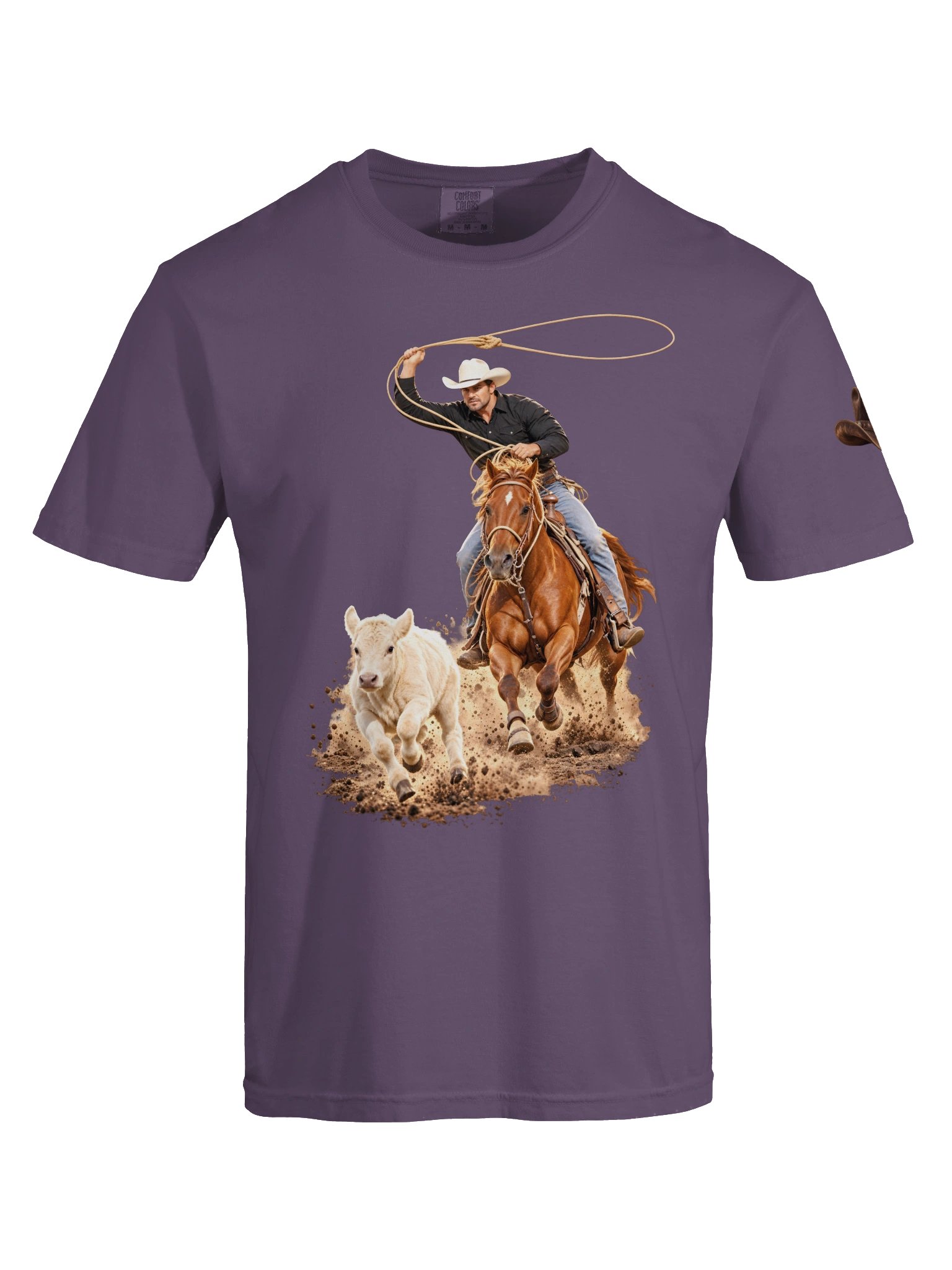 Calf Roping Out of the Box T-Shirt | BROKEN RODEO™ product image (83)