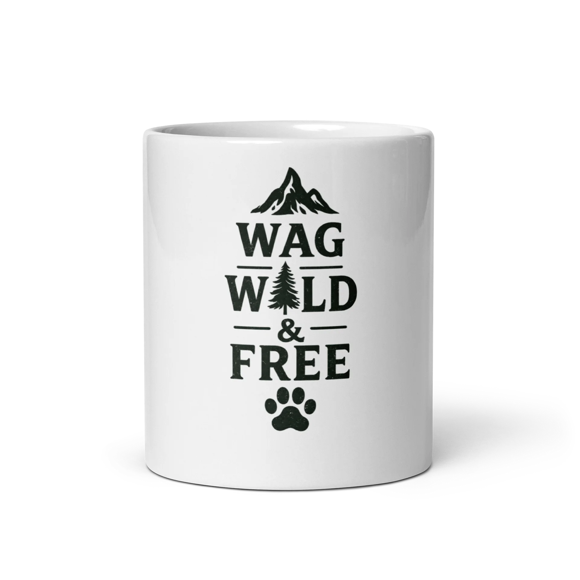 JJ Unleashed “Wag Wild & Free” Adventure Mug product image (1)