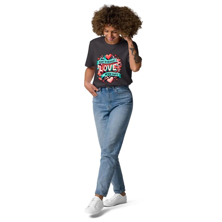 Heart to Heart, love never parts T-shirt product image (1)