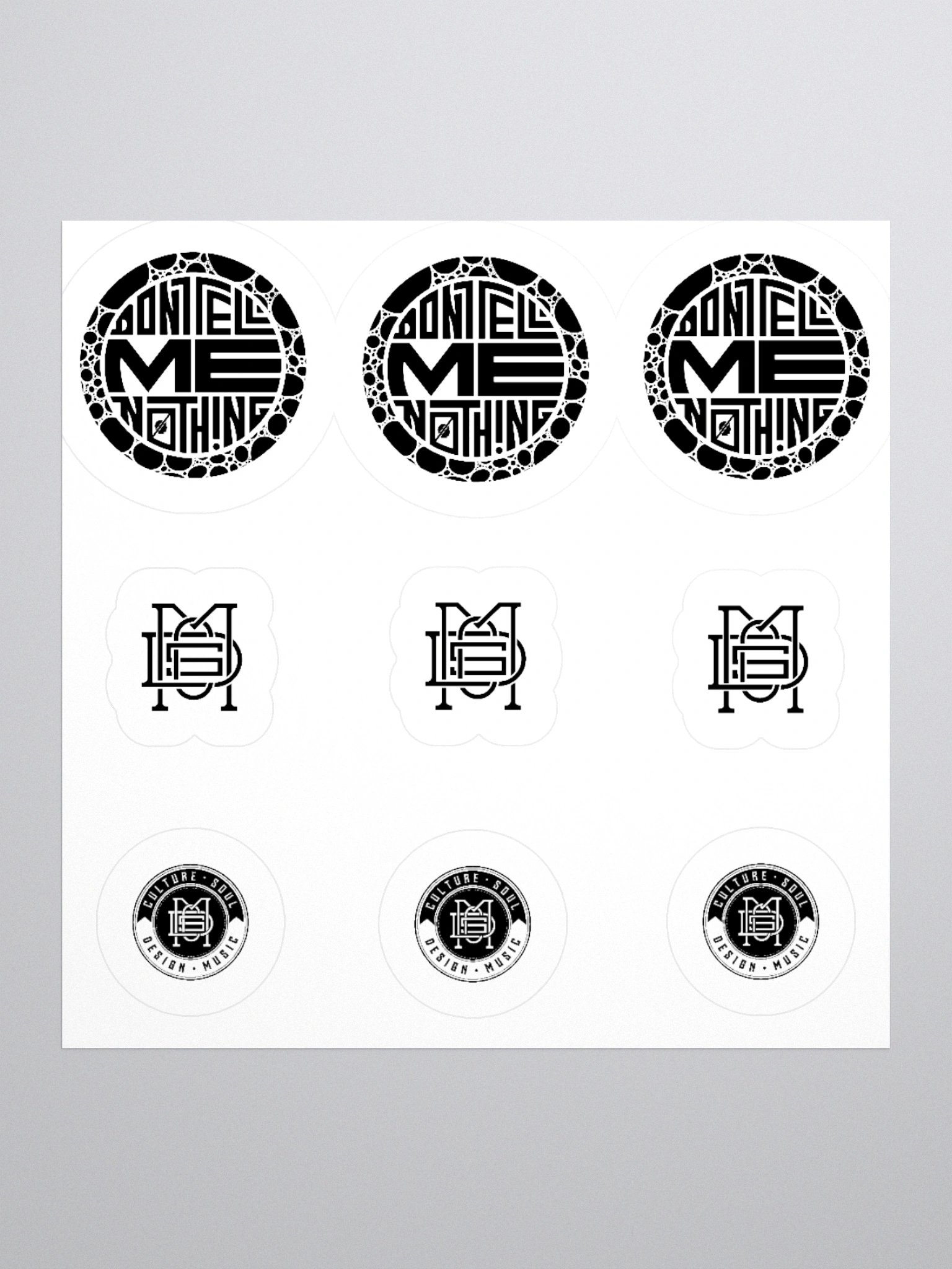 DONT TELL ME NOTHING Stickerpack product image (2)